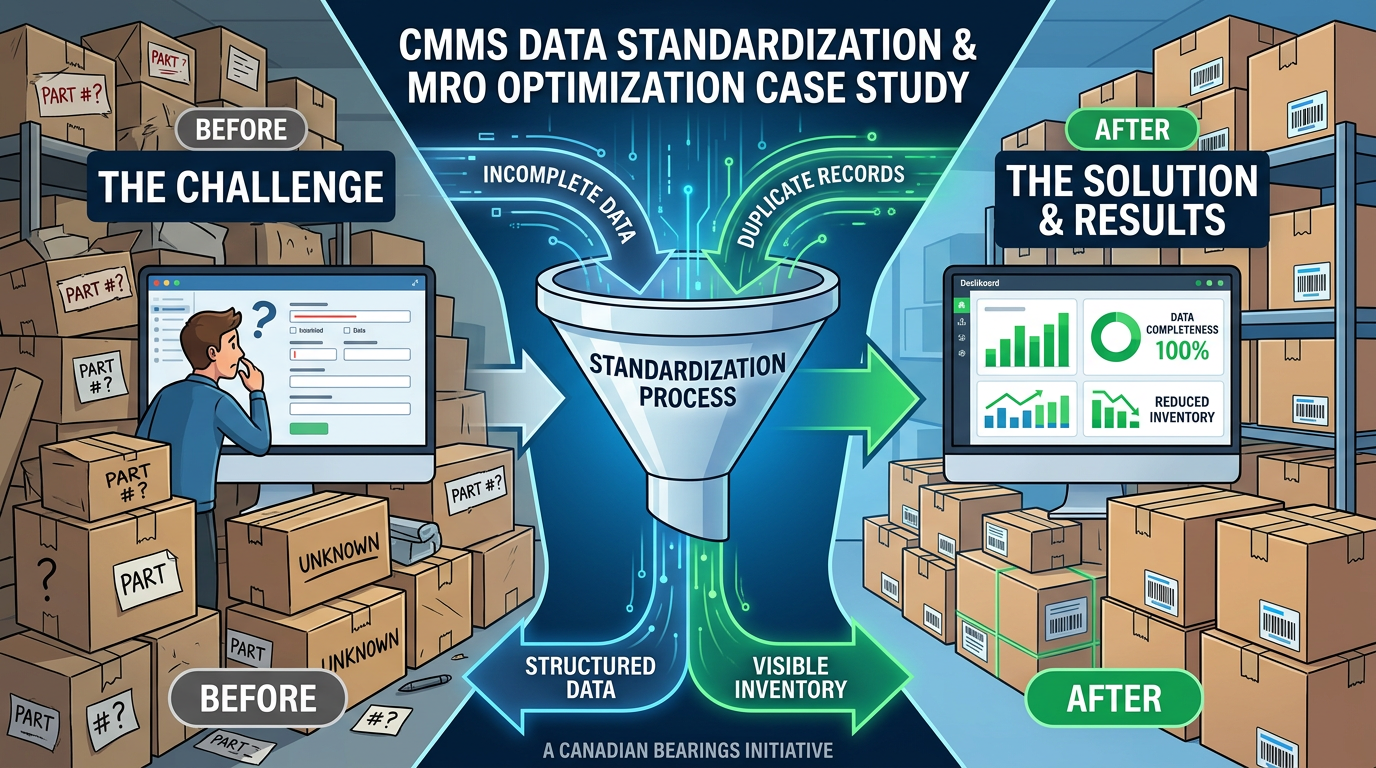 CMMS Data Standardization: Data-Driven MRO Optimization Case Study
